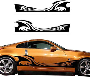 Car Decals  Flame Graphics Car Decal Stickers for Car Body Universal Auto Vinyl Car Sticker - Fochutech