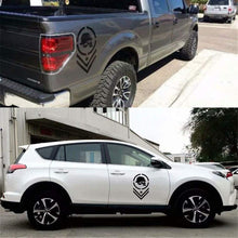 Load image into Gallery viewer, 2 Pack Graphics Car Decals Auto Vinyl Car Hood Decal Car Body Decal for Car/Truck/SUV/Jeep(Black) - Fochutech