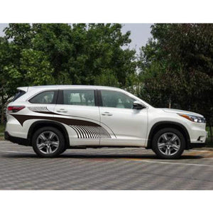 Car Decals Striped Graphics Car Decal for SUV Car Side Auto Vinyl Car Stickers - Fochutech