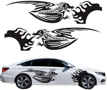 Load image into Gallery viewer, Car Decals Dragon Graphics Car Decal Sticker Auto Vinyl Sticker Car Body Decal for Car/Truck/SUV/Jeep(Black) - Fochutech