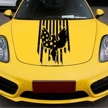 Load image into Gallery viewer, Car Decals 1 Pack American Flag Eagle Car Decal Sticker, Auto Vinyl Graphics Car Hood Decal for Car/Truck/SUV/Jeep - Fochutech