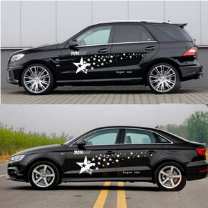 Car Decals 1 Pack Star Decals Vinyl Decals for Cars-Car Graphics Sticker Decals - Fochutech