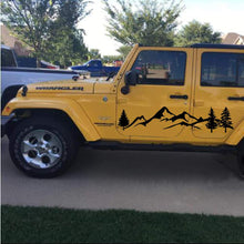 Load image into Gallery viewer, Car Decals Sticker 2 Pack Mountain Forest Graphic Decal-Car Vinyl Stickers for Car/Truck/SUV/Jeep, Universal Scratch Hidden Car Stickers - Fochutech