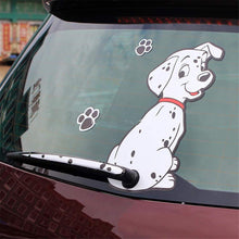 Load image into Gallery viewer, Wiper Decal Car Decal-1 Pack Dog Auto Graphics Vinyl Decal Sticker with Footprints, Rear Window Decal, Universal Car Stickers - Fochutech