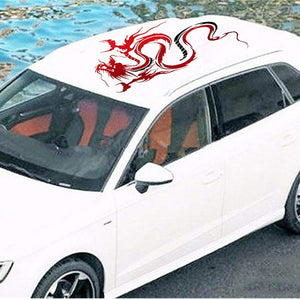Car Decals Dragon Graphics Car Hood Decal Roof Decal Auto Vinyl Universal Car Stickers - Fochutech