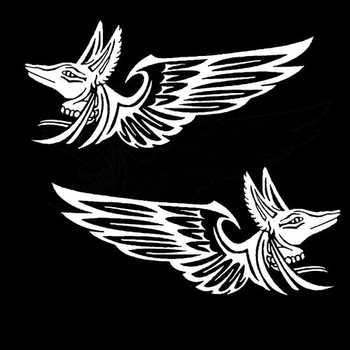 1 Pack Fox Decal Stickers Auto Graphics Car Body Decal Car Decal Vinyl Decals for Car/Truck/SUV/Jeep - Fochutech