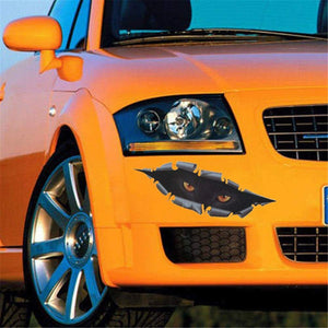 giftcity Car Decal- 1x 3D Cat's Eye Decal Sticker, Vinyl Car Side Decal Car Hood Decal Truck Sticker Car Window Stickers, Universal Scratch Hidden Car Stickers - Fochutech