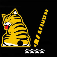 Load image into Gallery viewer, Car Decals 1 Pack Cat Graphics Auto Vinyl Car Decal Sticker Rear Window Wiper Decal Universal Car Stickers - Fochutech