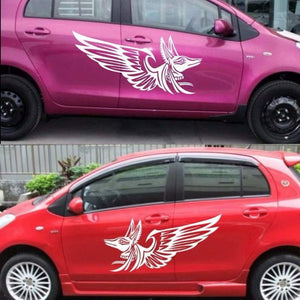 1 Pack Fox Decal Stickers Auto Graphics Car Body Decal Car Decal Vinyl Decals for Car/Truck/SUV/Jeep - Fochutech