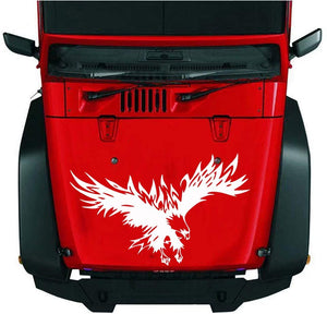 Eagle Decal 1 Pack Car Graphics Vinyl Sticker Decals for Car/Truck/Ford/Jeep Wrangler, Universal Car Hood Body Side Rear Window Stickers … - Fochutech