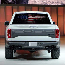 Load image into Gallery viewer, Car Decals 1 Pack American Flag Eagle Car Decal Sticker Rear Window Decal Auto Graphics Car Decal Vinyl for Car/Truck/SUV/Jeep, Universal Scratch Hidden Car Stickers - Fochutech