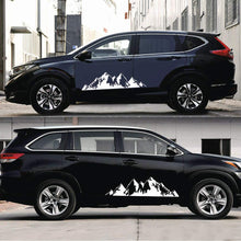 Load image into Gallery viewer, Mountain Decal 1 Set Car Graphics Side Vinyl Sticker Decals for Cars/Ford/SUV/Jeep, Universal Full Body Car Decals - Fochutech