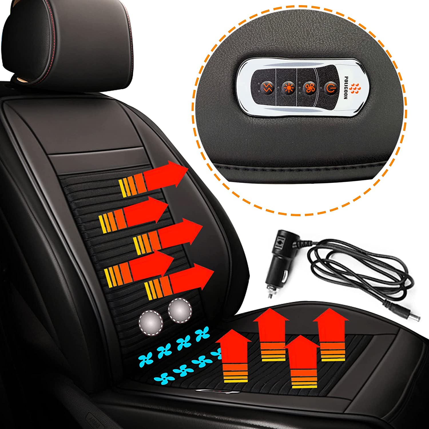 Heated Auto Seat Cushion