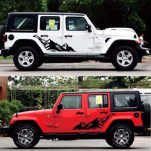 Load image into Gallery viewer, Car Decals Mountain Graphics Car Decal Stickers Auto Vinyl Sticker Car Body Decal for Car/Truck/SUV/Jeep(Black) - Fochutech