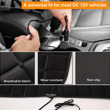 Load image into Gallery viewer, Winter Warm Car Seat Cover, Comfortable Car Seat Cushion Cold Weather Winter Driving, Car Travel Driver Seat Cover Front Seat, Car Warm Seat Cushion Pad Car Seat Protector (Black2, 1pcs)