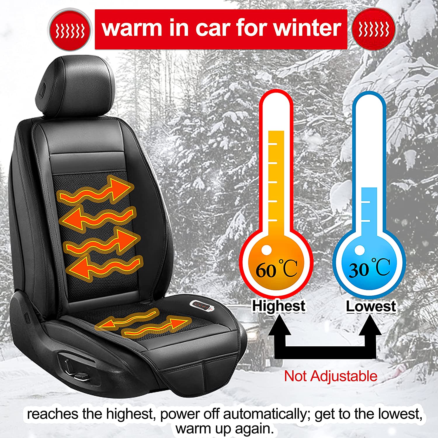 Heated Cooling Car Seat @